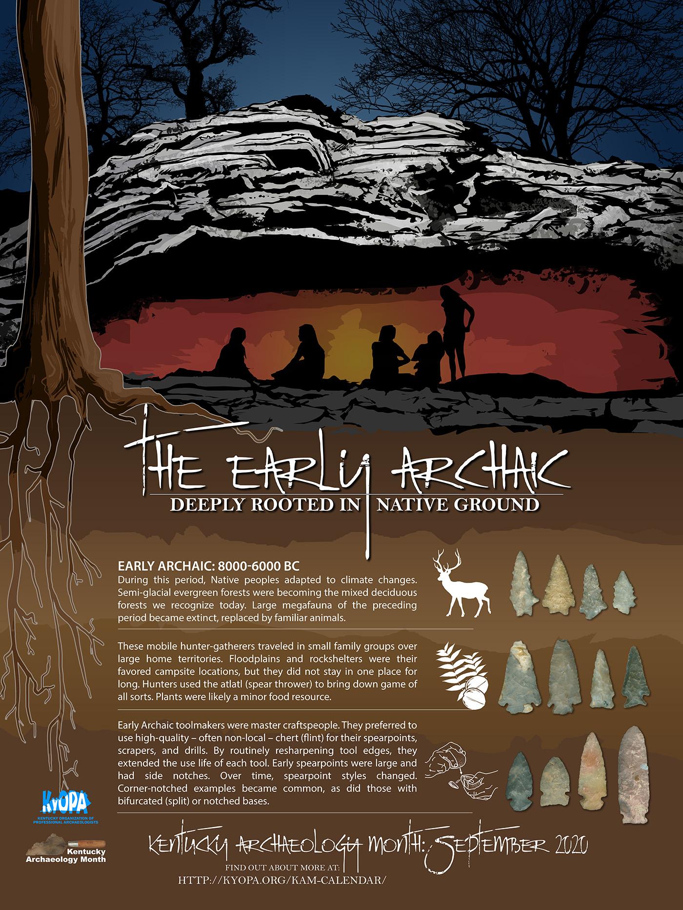 2020 Kentucky Archaeology Month Poster